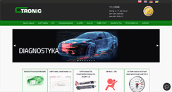 Desktop Screenshot of c-tronic.pl